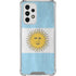 Argentina Flag Distressed Galaxy A53 5G Clear Case